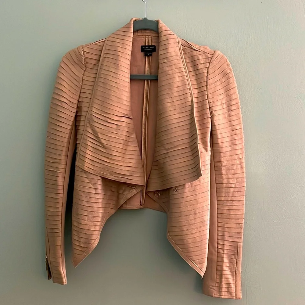 Marciano Faux Leather Jacket - Picture 1 of 14